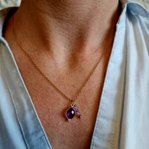 Collier Améthyste