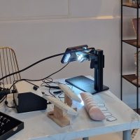 Matériel professionnel utilisé pour soudr les anneaux en argent ou en Gold Filled des bracelets permanents Naal-Store